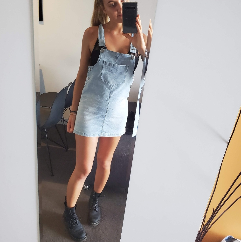Mini Denim Dress